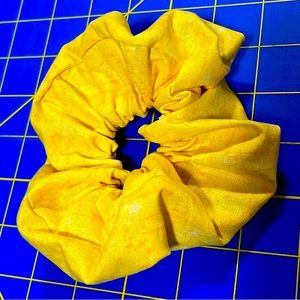 Yellow scrunchie